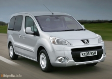 Тех. характеристики Peugeot Partner minivan с 2008 года